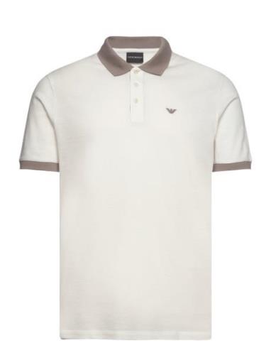 Polo Shirt White Emporio Armani