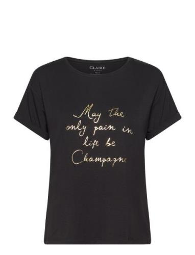 Aoife - T-Shirt Black Claire Woman