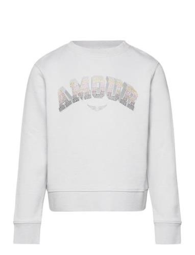 Sweatshirt Grey Zadig & Voltaire Kids