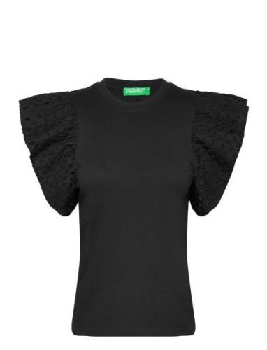 T-Shirt Black United Colors Of Benetton