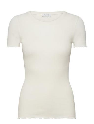 Organic Cotton T-Shirt Cream Rosemunde