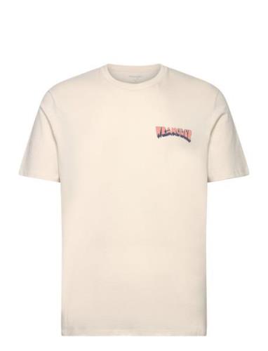 Graphic Tee Cream Wrangler