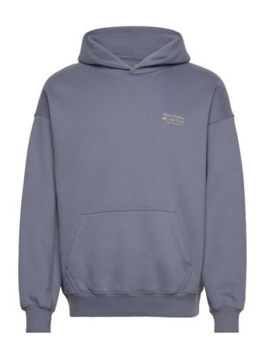 Anf Mens Sweatshirts Grey Abercrombie & Fitch