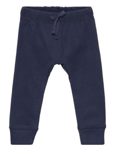 Baggy Rib Jersey Leggings Navy Copenhagen Colors