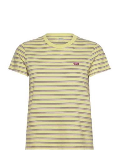 Perfect Tee Cool Stripe Powder Yellow LEVI´S Women