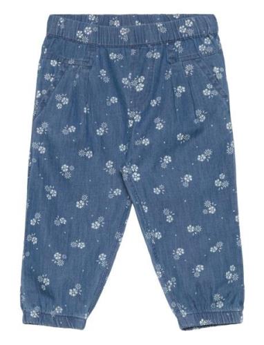 Pants Aop Chambray Blue Minymo