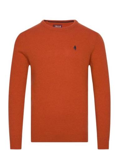 Mcs O-Neck Knit Georgetown Men Orange MCS