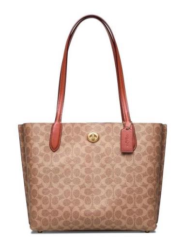 Willow Tote Beige Coach
