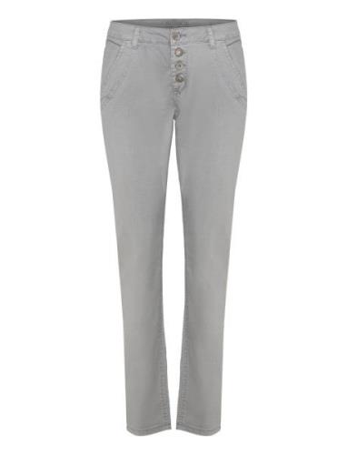 Crbaiily Twill Pant Grey Cream