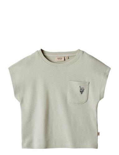 T-Shirt S/S Signe Green Wheat