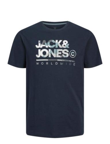 Jjluke Tee Ss Crew Neck Jnr Blue Jack & J S