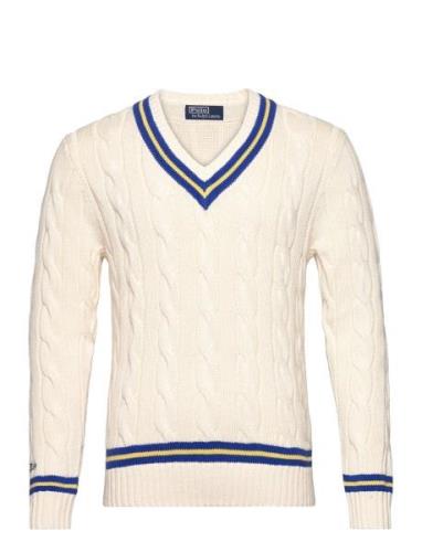 The Iconic Cricket Sweater Cream Polo Ralph Lauren