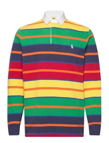 Classic Fit Striped Jersey Rugby Shirt Yellow Polo Ralph Lauren