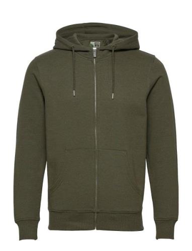 Sdmorganzip 6197724, Sweat Green Solid