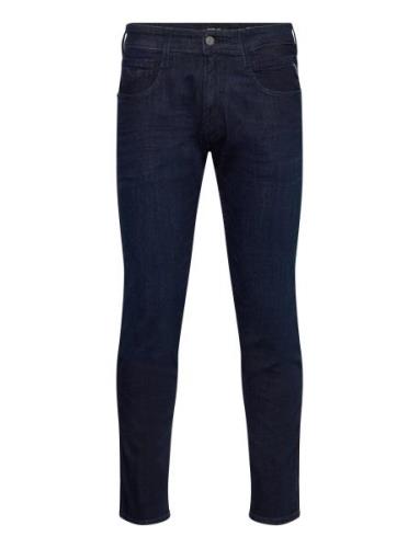 Anbass Trousers Slim 99 Denim Blue Replay