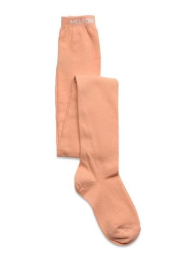 Cotton Tights Orange Melton