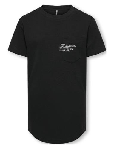 Kobmarinus S/S Tee Print Box Jrs Noos Black Kids Only