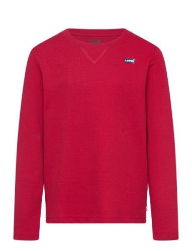 Levi's® Thermal Crew Knit Top Red Levi's