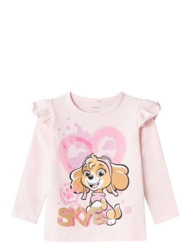 Nmfjutte Pawpatrol Ls Top Box Noos Cplg Pink Name It