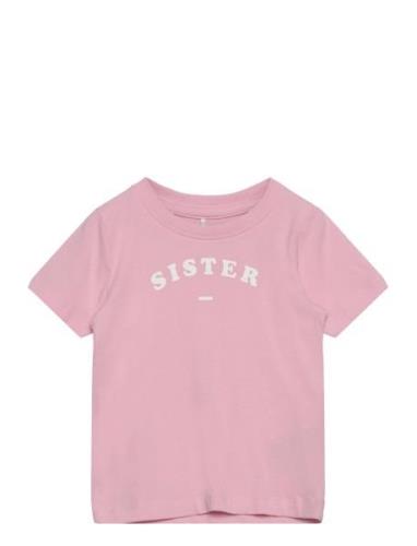 Nmnhisisbro Ls Top Pink Name It