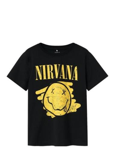 Nkmjiro Nirvana Ss Top Box Bfu Black Name It