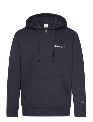 Full Zip Hoodie Sweatshirt Navy Champion