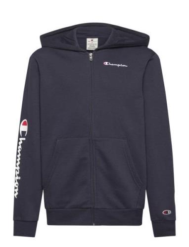 Hooded Full Zip Sweatshirt Navy Champion