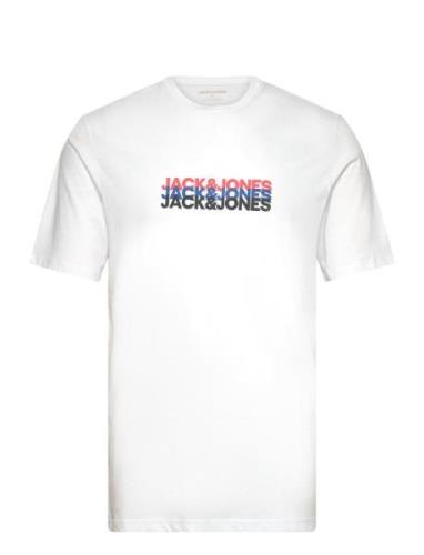 Jjcyber Tee Ss Crew Neck White Jack & J S