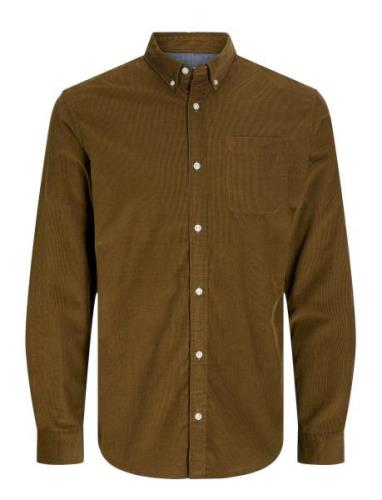 Jjeclassic Cord Shirt Ls Sn Brown Jack & J S