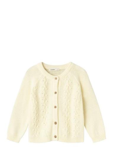 Nmfkaja Ls Knit Card Lil Yellow Lil'Atelier