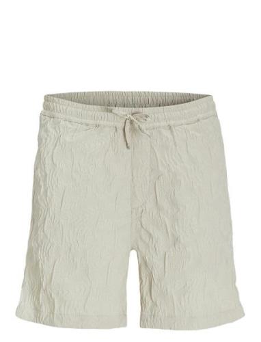 Jpstjaiden Jjjacquard Jogger Short Styd Cream Jack & J S