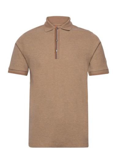 Mmgharvey Polo Ss Tee Beige Mos Mosh Gallery