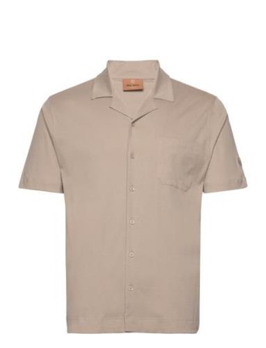 Mmgmarco Cuban Ss Shirt Beige Mos Mosh Gallery