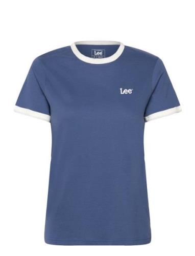 Ringer Tee Blue Lee Jeans