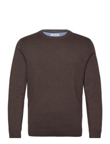 Basic Crewneck Knit Brown Tom Tailor