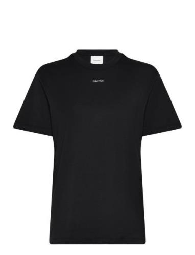 Nano Logo Regular T-Shirt Black Calvin Klein