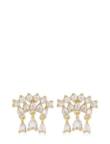 Colette Shaker Studs- Gold Gold LUV AJ