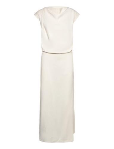 Aviator Draped Dress - Orana Cream Rabens Sal R