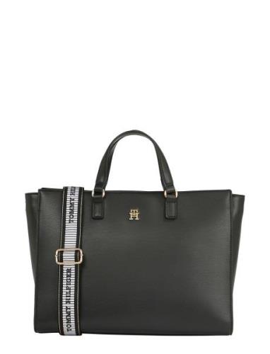 Th Fresh Satchel Black Tommy Hilfiger