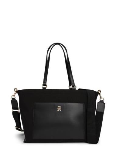 Th Distinct Tote Black Tommy Hilfiger