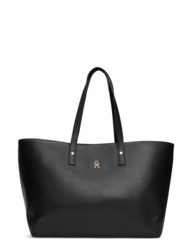 Th Chic Tote Black Tommy Hilfiger