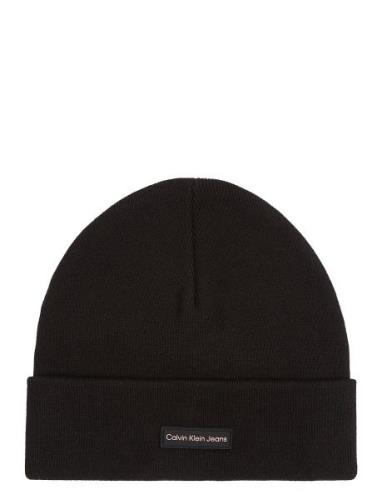 Inst Patch Beanie Black Calvin Klein