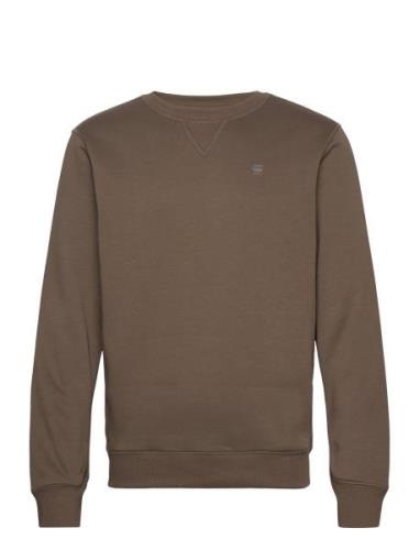 Premium Core R Sw L\S Brown G-Star RAW