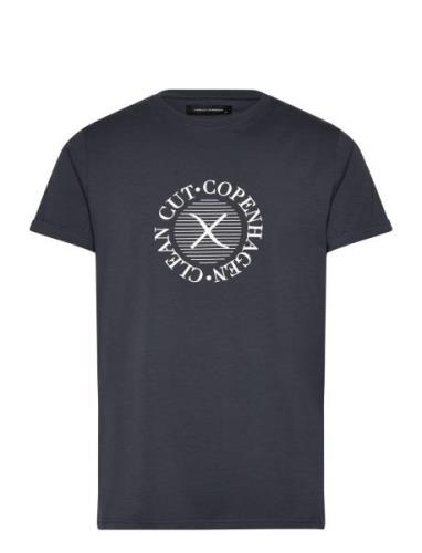 Tanner Tee S/S Navy Clean Cut Copenhagen