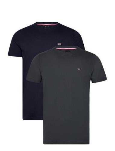 Tjm Xslim 2Pack Jersey Tee Ext Grey Tommy Jeans