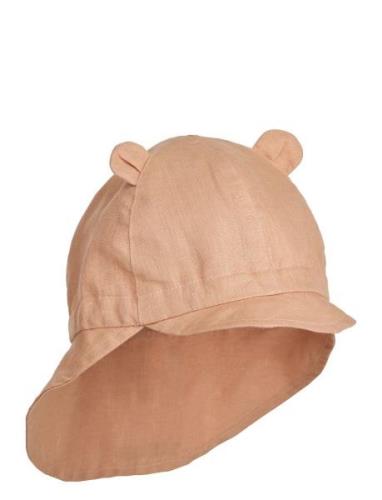 Gorm Linen Sun Hat Pink Liewood