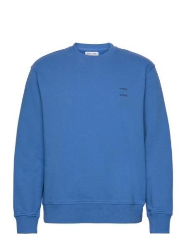 Joel Crew Neck 11414 Blue Samsøe Samsøe