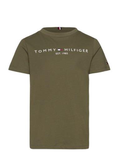 U Essential Tee S/S Green Tommy Hilfiger