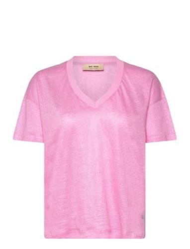 Casa V-Ss Foil Tee Pink MOS MOSH