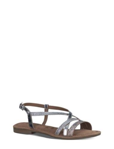 Women Sandals Silver Tamaris